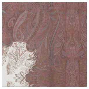 Victoriaans tijdperk Europese Paisley Patroon Prin Stof