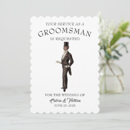 Victoriaans tijdperk Groomsmaqn Kaart