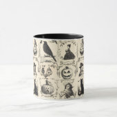  Victoriaans Tijdperk Halloween Mok (Midden)