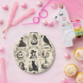  Victoriaans Tijdperk Halloween Papieren Bordje (Feest)