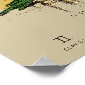 Victoriaans tijdperk kikker & fluit zeep advertent poster (Hoek)