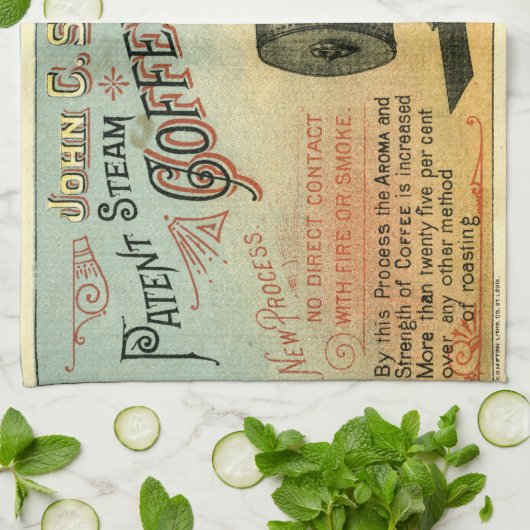 Victoriaans tijdperk Koffiebroodrooster Theedoek (Gevouwen)