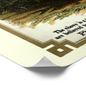  Victoriaans tijdperk Musk zeep advertentie Poster (Hoek)