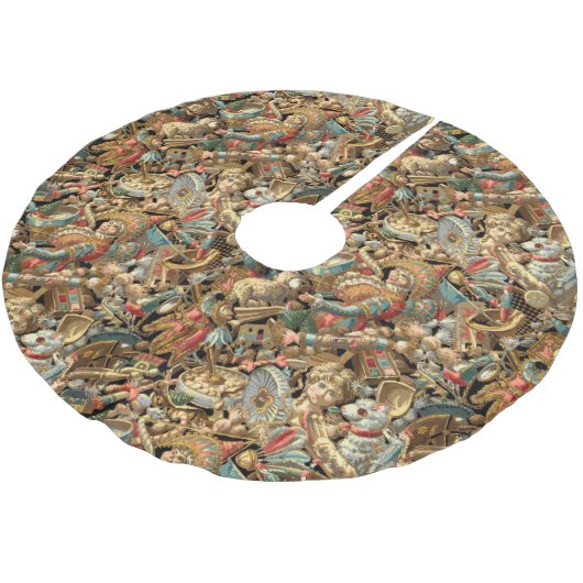  Victoriaans tijdperk speelgoedpatroon Kerstboom Rok (Gekanteld)