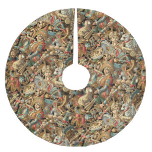  Victoriaans tijdperk speelgoedpatroon Kerstboom Rok