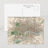 Victoriaans tijdperk stadsgezicht briefkaart (Voorkant / Achterkant)