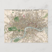 Victoriaans tijdperk stadsgezicht briefkaart (Voorkant)