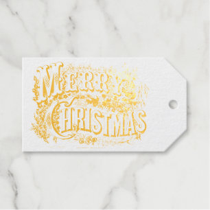  Victoriaans tijdperk van kerst Cadeaulabels