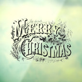  Victoriaans tijdperk van kerst Raamsticker (Vel 3)