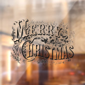  Victoriaans tijdperk van kerst Raamsticker (Vel 2)