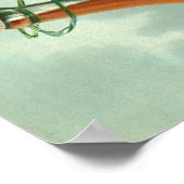 Victoriaans tijdperk Vrouwen op champagne Poster (Hoek)