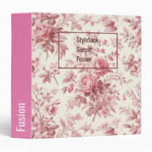 Victoriaans Toile Franse Roze Bloemen