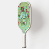 Victoriaans Toile Rococo Floral Sage Groene Initia Pickleball Paddle (Links)