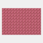 Victoriaans toon op het Tone  Acanthus Pattern Inpakpapier Vel (Voorkant 2)