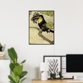 Victoriaans touroperator poster (Thuiskantoor)