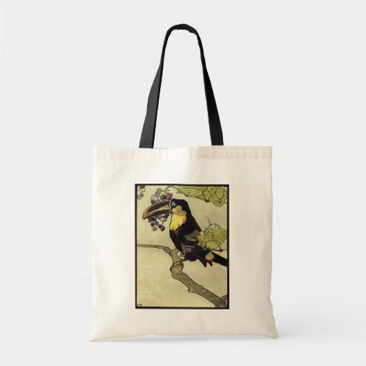 Victoriaans touroperator tote bag (Voorkant)