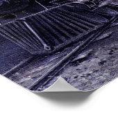 Victoriaans treinen van de magische-stoommotor poster (Hoek)