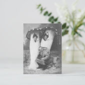  Victoriaans Troll en paddenstoelen Briefkaart (Staand voorkant)