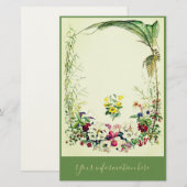  Victoriaans tropisch briefpapier. Briefpapier (Voorkant / Achterkant)