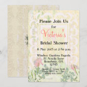  Victoriaans Tropische Bridal Partij - Kaart (Voorkant / Achterkant)