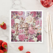 Victoriaans Tuin Diner Papieren servetten (Insitu)