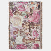 Victoriaans tuin gooien deken (Voorkant Verticaal)