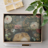 VICTORIAANS TUIN MEISJE DECOUPAGE TISSUE PAPIER (Geschenk)