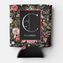 Victoriaans tuin, monogram C, gepersonaliseerd Blikjeskoeler