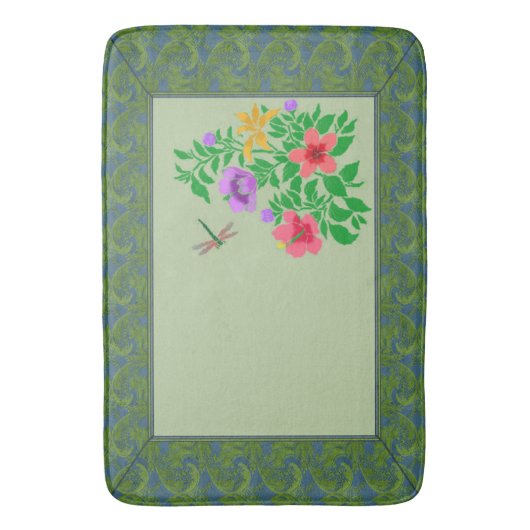 Victoriaans tuinkap badmat (Voorkant Verticaal)