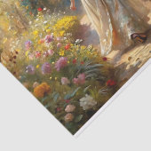 Victoriaans Tuinwandeling - Golden Light Decoupage Tissuepapier (Detail)