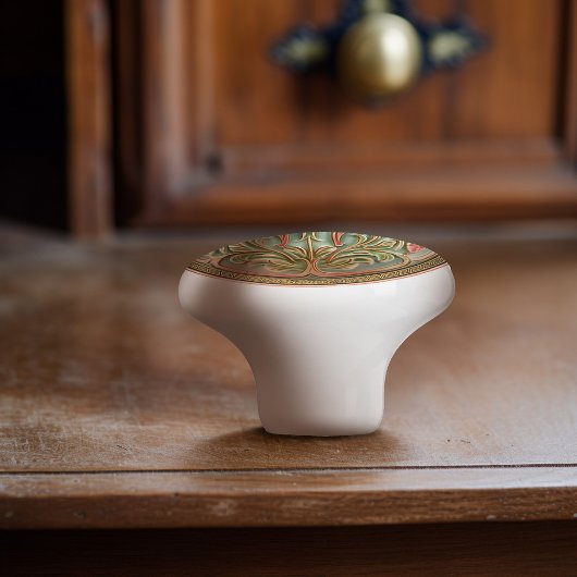 Victoriaans Tulip Charm Keramische Knob Pull Keramische Knop