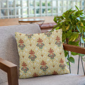 Victoriaans Tulp Foliage Floral Motif Woonkamer Kussen