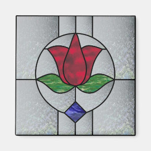 Victoriaans tulpenmagneet magneet