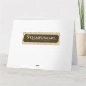 Victoriaans twee jonge meisjes grote Kaart (Achterkant)