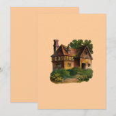 Victoriaans uitnodiging (Voorkant / Achterkant)