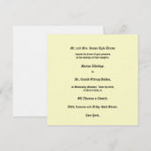 Victoriaans uitnodiging tot inschrijving Circa 190 (Voorkant / Achterkant)