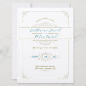 Victoriaans uitnodiging tot weddenschap (Voorkant)