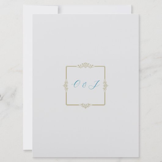 Victoriaans uitnodiging tot weddenschap (Achterkant)