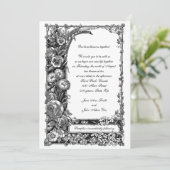 Victoriaans uitnodiging tot weddenschappen (Staand voorkant)