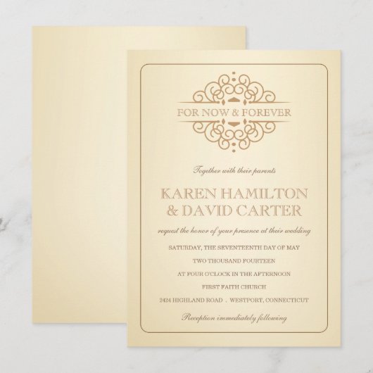 Victoriaans uitnodiging tot weduwschap (Voorkant / Achterkant)