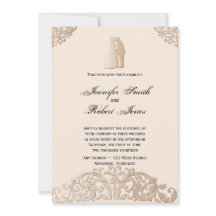 Victoriaans uitnodiging tot weduwschap met Gold Fi