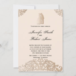 Victoriaans uitnodiging tot weduwschap met Gold Fi