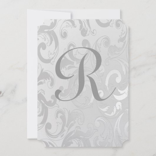 Victoriaans uitnodiging voor het vieren van vogelp (Achterkant)