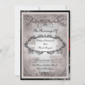 Victoriaans uitnodiging voor weddenschappen (Voorkant)