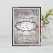 Victoriaans uitnodiging voor weddenschappen (Staand voorkant)