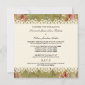 Victoriaans uitnodiging voor  weddenschappen (Achterkant)