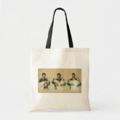  Victoriaans Vaderdag, het zijn Triplets. Tote Bag (Voorkant)