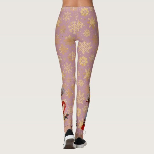 Victoriaans vakantie Leggings (Achterkant)