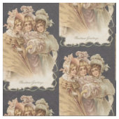 Victoriaans vakantie Mode  kerststof Stof (Close Up)