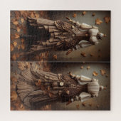 Victoriaans val verlaat Mode ontwerp Legpuzzel (Horizontaal)